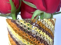 behance Shashank Nimkar Paper Quills Flower Vase